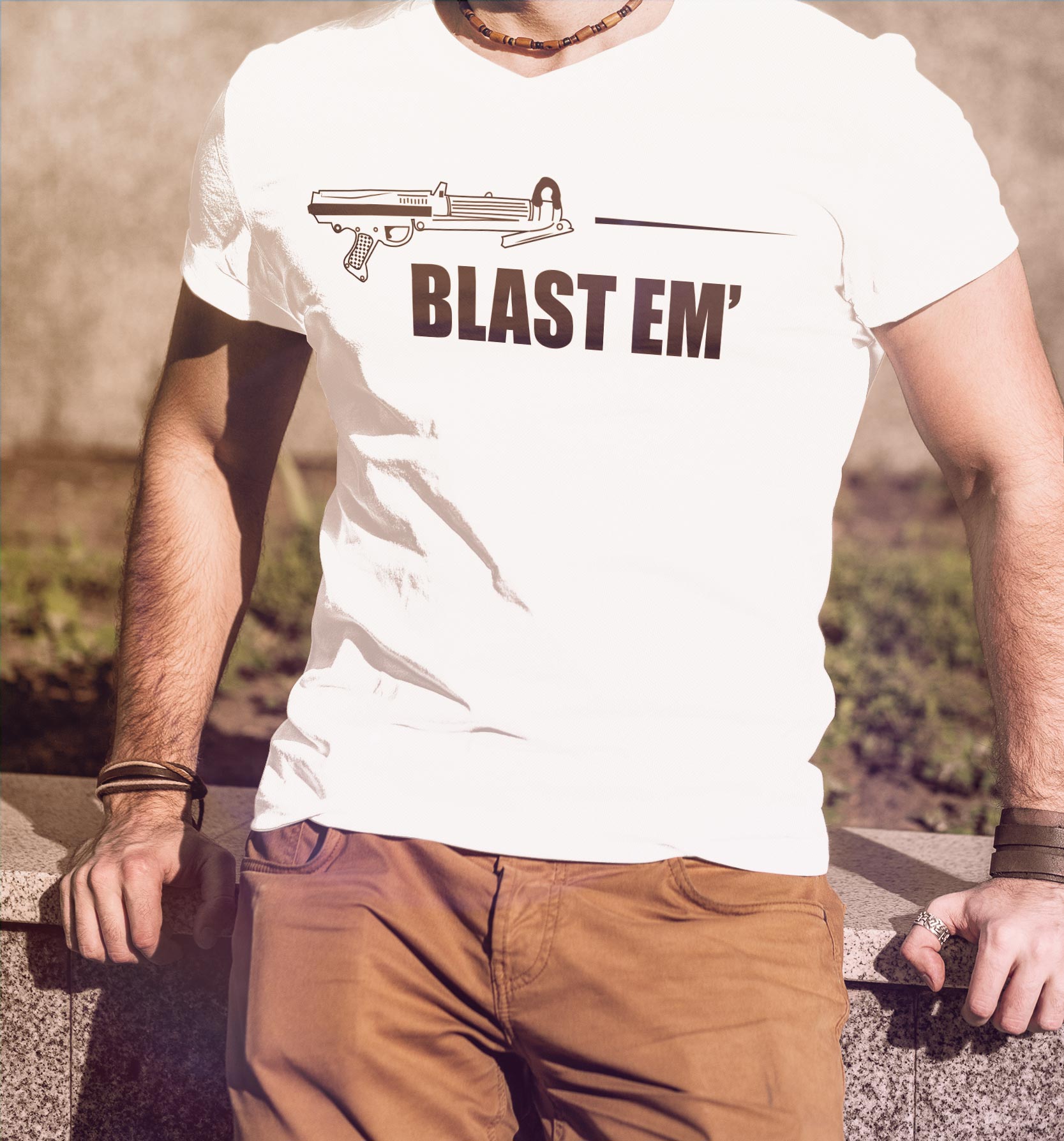Blast Em' 8-bitT-Shirt Picture